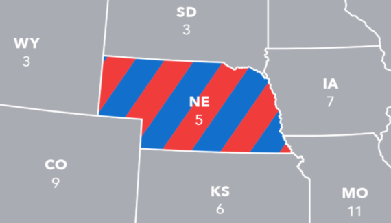 Which States Split Their Electoral Votes? - Electoral Vote Map